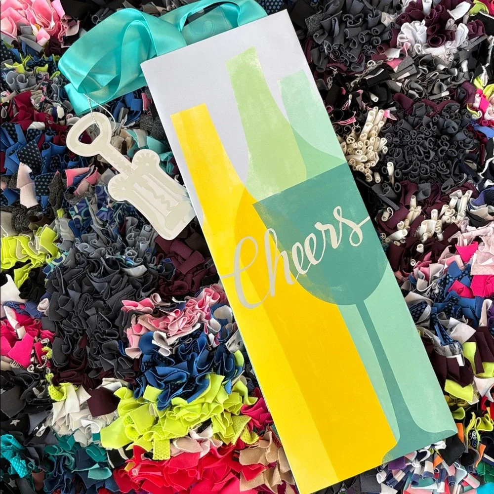 🆕Papyrus “Cheers” Wine Gift Bag